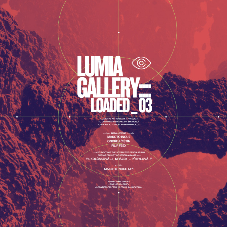 Lumia Gallery otevře novou část galerie. Vystoupí japonský umělec a techno producent Makoto Inoue