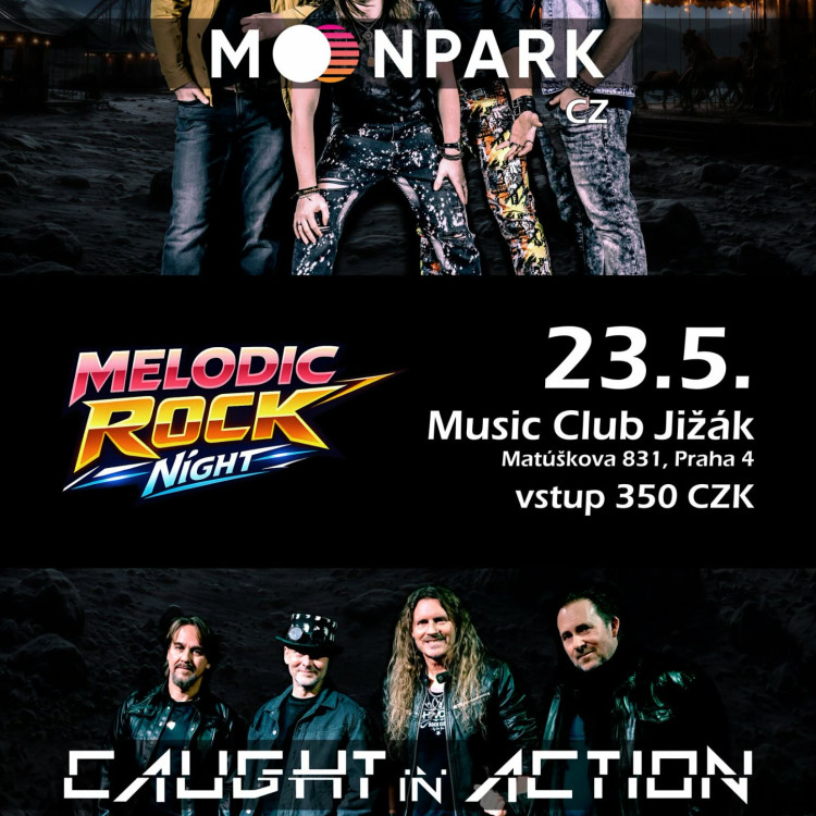 Melodic Rock Night: MOONPARK + CAUGHT IN ACTION (SWE)