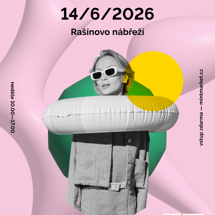 Designové trhy MINT Market na Rašínově nábřeží 