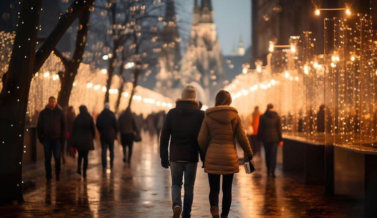 Musíte být šťastní a veselí, jsou přece Vánoce (hlavně kupujte a utrácejte)