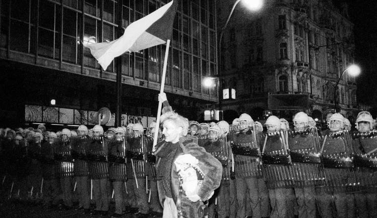 17. listopad 1989 ve fotografiích