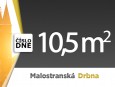 ČÍSLO DNE: 10,5 m2