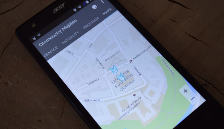 Mějte Majálesový program pořád po ruce. Pomůže vám v tom oficiální aplikace