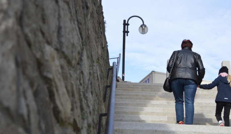 FOTO: Blažejské schody jsou po rekonstrukci opět otevřené