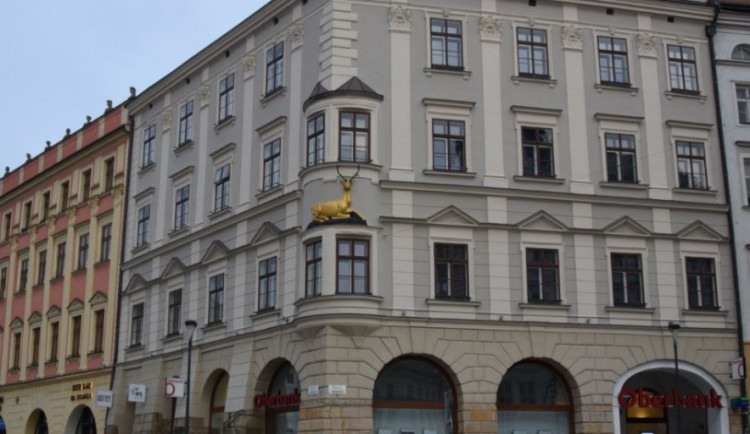 Dům u Zlatého jelena v Olomouci se rozsvítí zlatě, upozorní tak na problematiku dětské onkologie