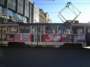 Tramvaj Václava Havla se vrací do pražských ulic.
