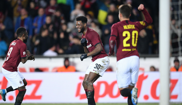 Fotbalisté Sparty porazili Mladou Boleslav 5:2 a jsou třetí