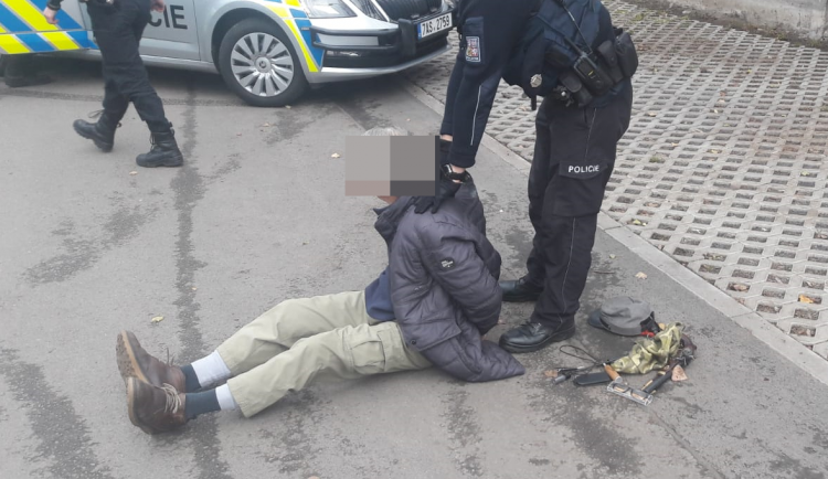 Snímek z místa činu.