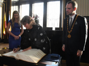 Klener, Menzel, Koenigsmarková a Chvála. Praha vyznamenala významné osobnosti.