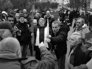 Demonstrace u Koněva, autor: Jakub Joachim