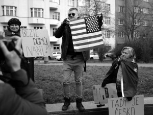 Demonstrace u Koněva, autor: Jakub Joachim