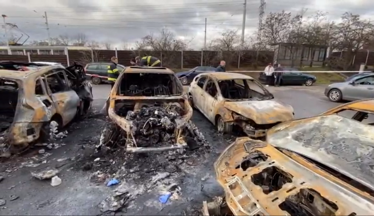 Následky řádění žháře