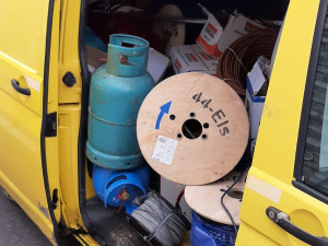 Zadržený pachatel.