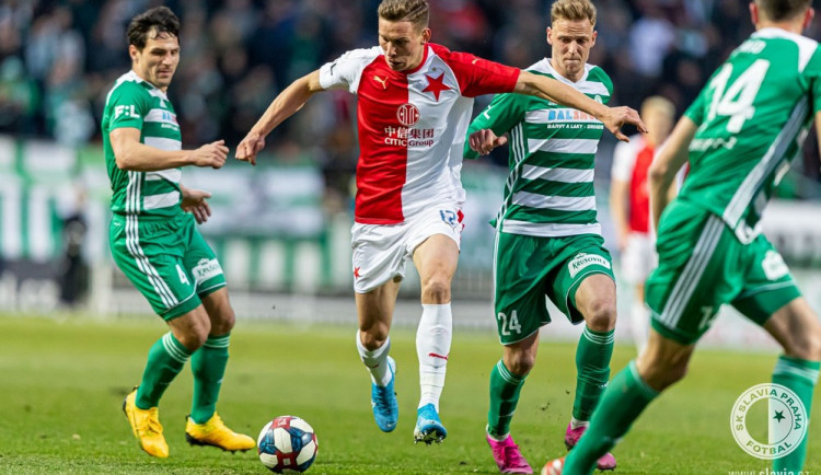 Bohemka porazila Slavii 1:0.