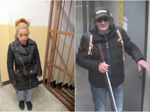 VIDEO: Mladá zlodějka okradla nevidomou ženu v metru. Policisté pak zjistili dalšího okradeného nevidomého