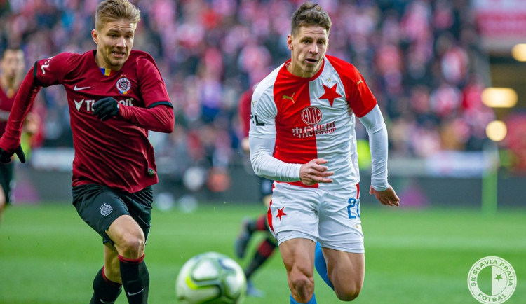 Pražské derby mezi Slavii a Spartou skončilo 1:1.