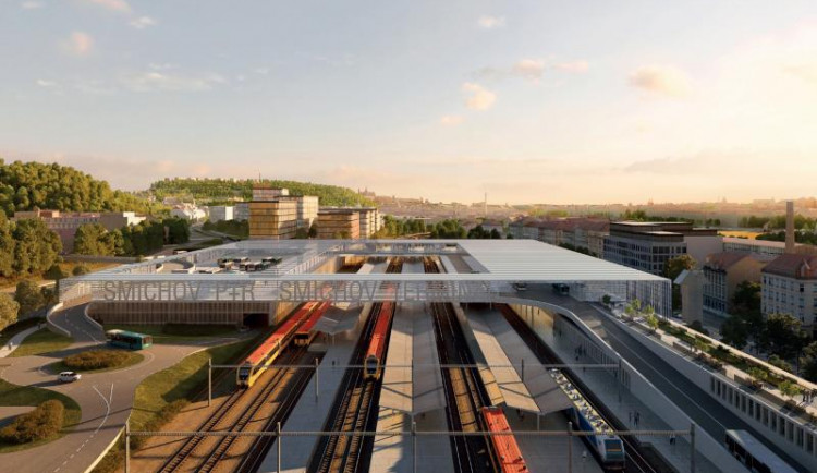 Vizualizace Terminálu Smíchov.