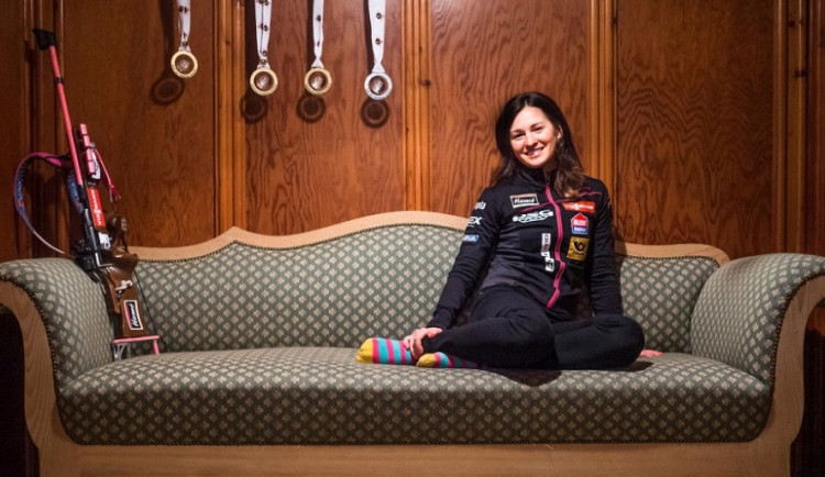 Biatlonistka Veronika Vítková dnes ukončila kariéru. Bude z ní maminka.