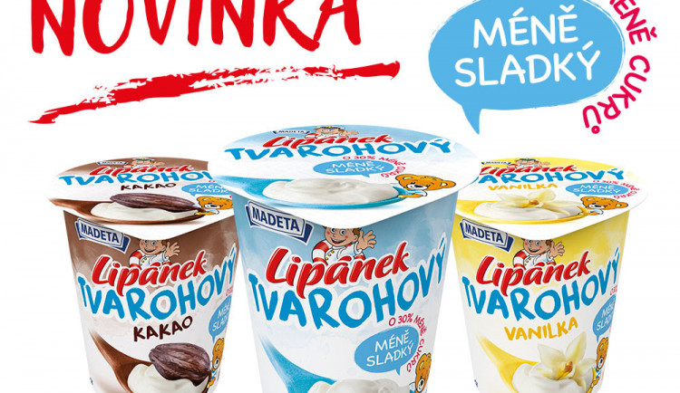 Nový TVAROHOVÝ od Lipánka