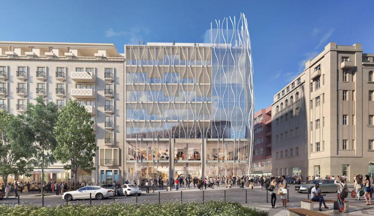 První český Primark se otevře v létě na okraji Václaváku. Stavbu nezbrzdila ani koronavirová pandemie.