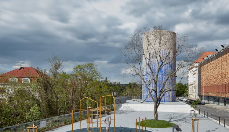 FOTO, VIDEO: Z výduchu u Stromovky se stalo umělecké dílo. Dokončeno bude v květnu