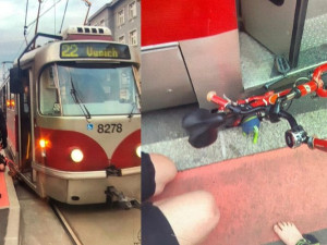 Policisté zachránili život malému chlapci, který spadl do kolejiště před jedoucí tramvaj