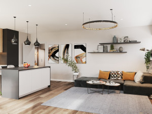 VIZUALIZACE: V Hloubětíně vznikne bytovka, která získala cenu architektů