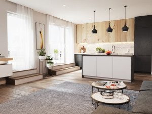 VIZUALIZACE: V Hloubětíně vznikne bytovka, která získala cenu architektů