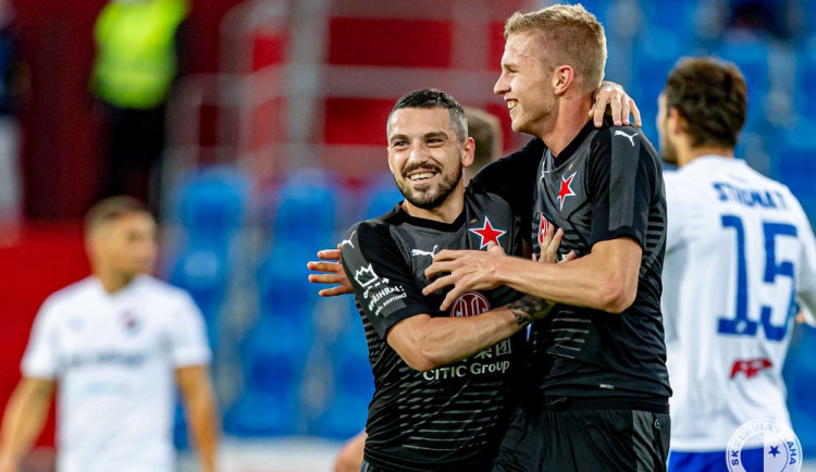 Slávisté porazili Baník 3:1 a jsou krůček od titulu.