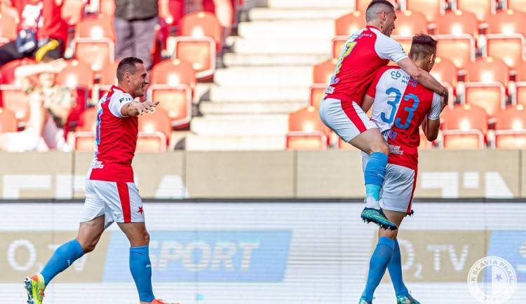 Slavia rozdrtila Jablonec 4:0.