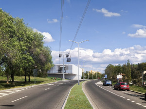 VIZUALIZACE: Z Podbaby do Bohnic přes řeku za sedm minut. Lanovka je schválená