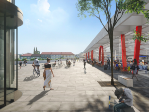 Terminál na smíchovském nádraží vyprojektuje Sudop, nejlevnější nabídku město vyloučilo