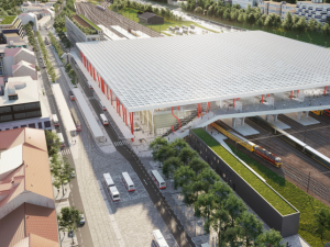 Terminál na Smíchovském nádraží vyprojektuje Sudop, nejlevnější nabídku město vyloučilo
