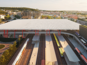 Terminál na Smíchovském nádraží vyprojektuje Sudop, nejlevnější nabídku město vyloučilo