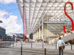 Terminál na Smíchovském nádraží vyprojektuje Sudop, nejlevnější nabídku město vyloučilo