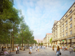 VIZUALIZACE: Proměna Kulaťáku je v další fázi. Podívejte se, jak bude vypadat Vítězné náměstí