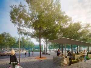 VIZUALIZACE: Proměna Kulaťáku je v další fázi. Podívejte se, jak bude vypadat Vítězné náměstí