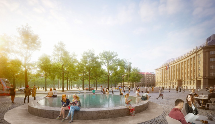 VIZUALIZACE: Proměna Kulaťáku je v další fázi. Podívejte se, jak bude vypadat Vítězné náměstí