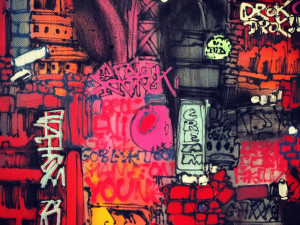 FOTO: Michal Škapa dnes vystaví svůj největší obraz. Plátno má přes čtyři metry