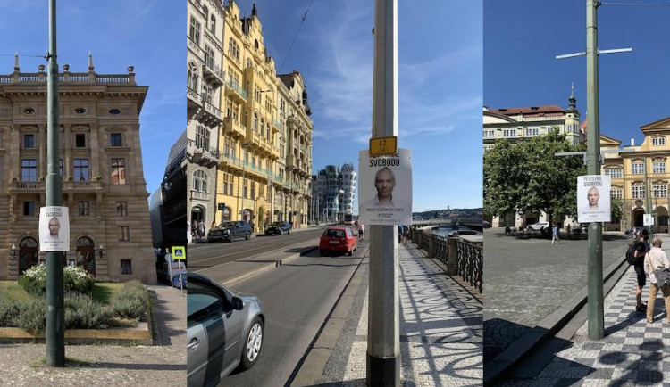 Reklama pirátského kandidáta zmizela z ulic Prahy. Cítíme se poškozeni nejen finančně, komentuje situaci strana.