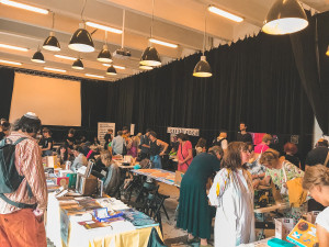 FOTO: V Kasárnech Karlín se dnes konal knižní festival Knihex. Nabídl bohatý program pro děti i dospělé