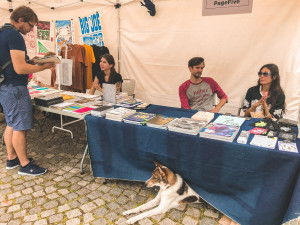 FOTO: V Kasárnech Karlín se dnes konal knižní festival Knihex. Nabídl bohatý program pro děti i dospělé