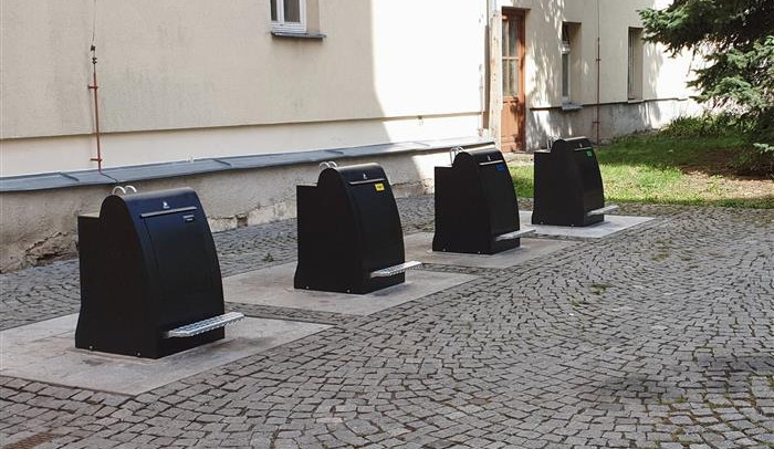 Systém podzemních kontejnerů se v Chebu osvědčil, ty nejstarší již prošly modernizací