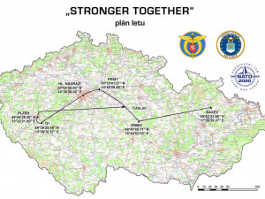 Nad Prahou přeletí americký bombardér B-52. Prý poletí velmi nízko