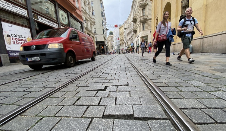 Na Masaryčce klesl počet projíždějících aut od zpřísnění pravidel o třetinu. Vjezd už nekontrolují strážníci