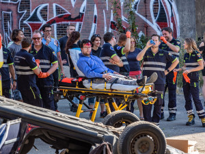 FOTO, VIDEO: Pražští záchranáři hledají nové kolegy. Podívejte se na originální videospot s Markem Zelinkou