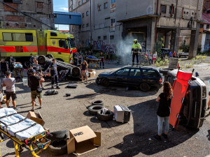 FOTO, VIDEO: Pražští záchranáři hledají nové kolegy. Podívejte se na originální videospot s Markem Zelinkou