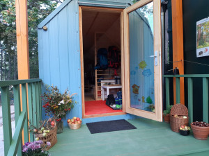 FOTO: V Praze 7 se otevřela první obecní lesní školka