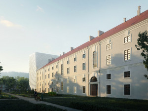 VIZUALIZACE: Invalidovnu doplní moderní dostavba. Nově bude areál přístupný veřejnosti