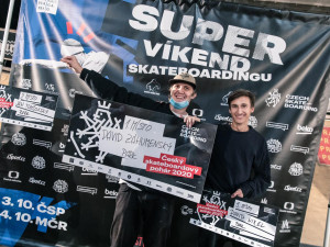 FOTO: Na Štvanici se o víkendu konalo mistrovství ve skateboardingu. Mistrem ČR je Habanec